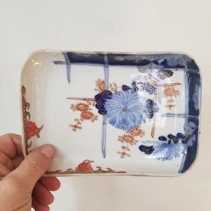 Antique Japanese Rectangular Plate